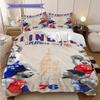 Philadelphia Ers Basketball Spirit Bedding(1 * Duvet Cover + 2 * Pillowcase, Without core)Christmas Birthday Gift Soft and Comfortable
