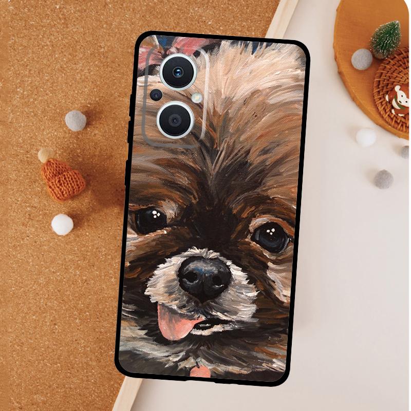 Pomeranian Dog Phone Case For OPPO Reno 12 F 13 F 11 8T 7 8 10 Pro OPPO Find X8 X6 Pro X3 X5 Lite Cover