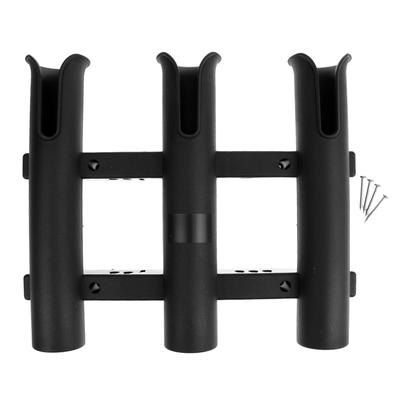 Black Tube Rod Holder Socket for Marine Boat Kayak Canoe Fishing Angling
