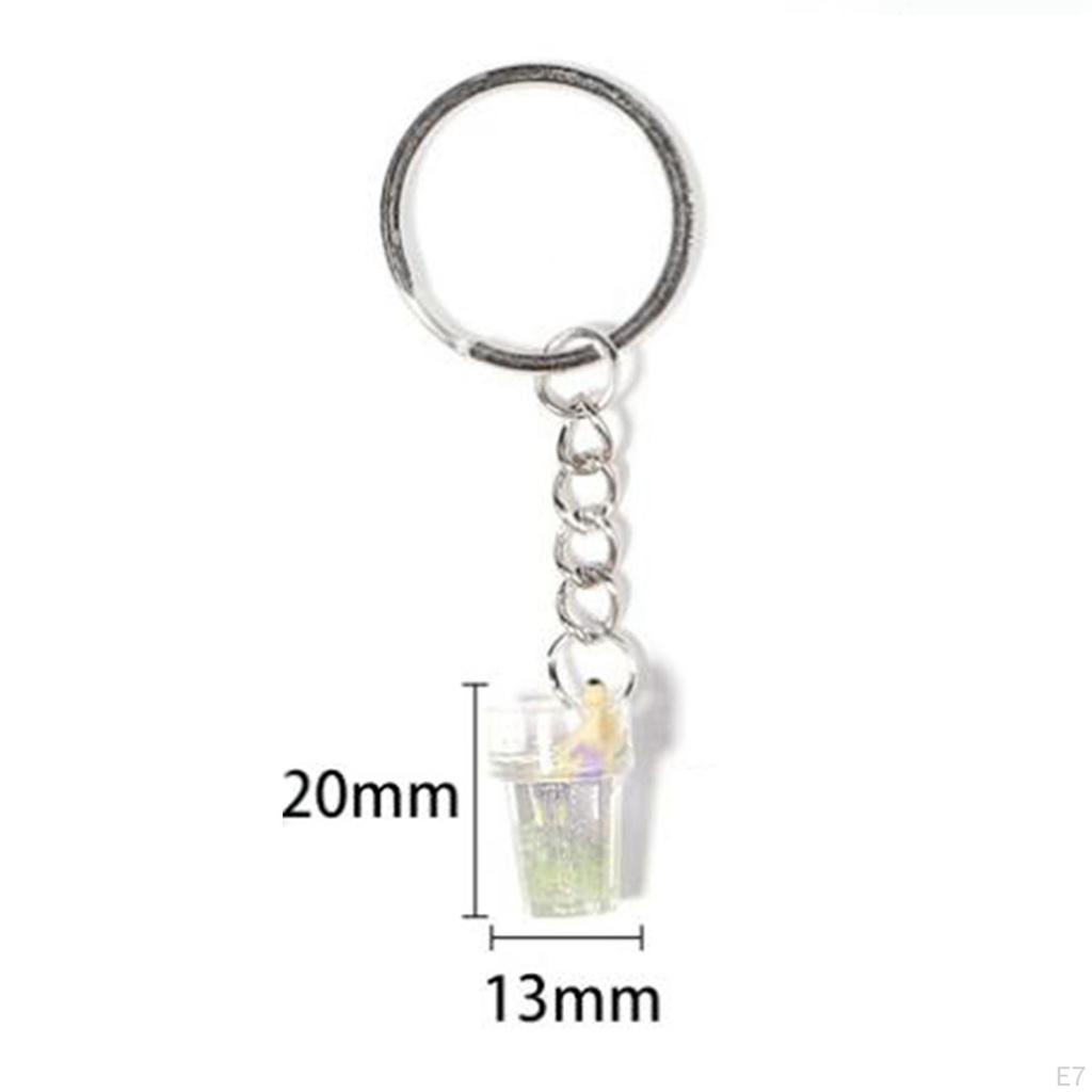 10 Key Chains Pendant Hanging Decorations Parts Connector Supplies Gifts Holder Rings Making Handbag