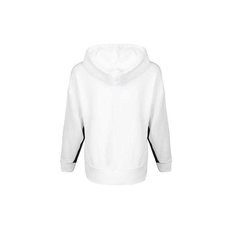Puma Classics Logo Print Hoodie Women Tops White 599197-02