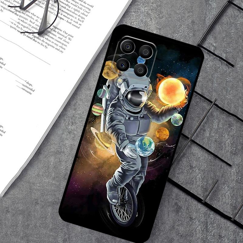 Astronaut Stars Space Planets Case For Samsung Galaxy M14 M12 M11 M13 M15 M06 M16 M36 M56 M31 M53 M32 M52 M35 M55 M34 M54