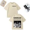 Rapper Morad MDLR Album Merch Fashion T Shirt Unisex WOMEN Clothing Casual Cotton Tshirt Hip Hop Short Sleeve Tshirts Streetwear