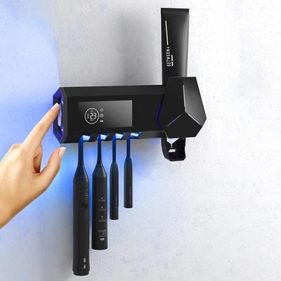 UV Toothbrush Holder Intelligent Toothbrush Sterilizer Automatic Toothpaste Squeezer Dispenser Bathroom Accessories Set