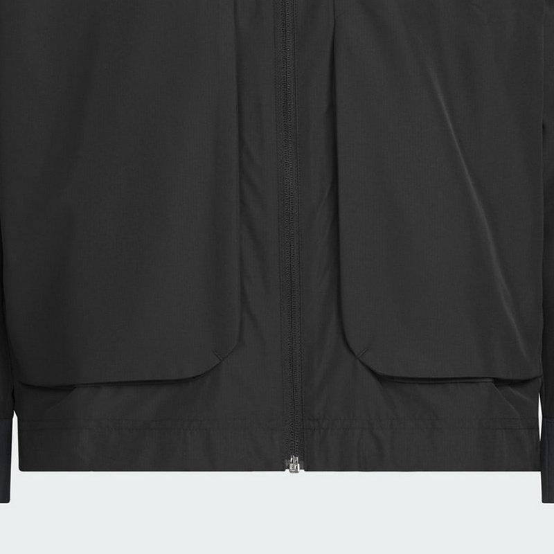 Adidas Windproof Warm Woven Hooded Long Sleeve Jacket Men jackets KF0642