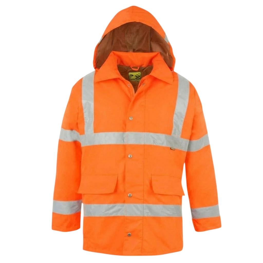 Dunlop Unisex Adult Hi-Vis Safety Parka
