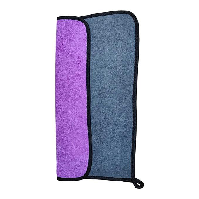 RSINC Microfiber Cloth Grey-Thick Lint&Streak-Free Multipurpose Cloths Pack of 1 JL186255431012