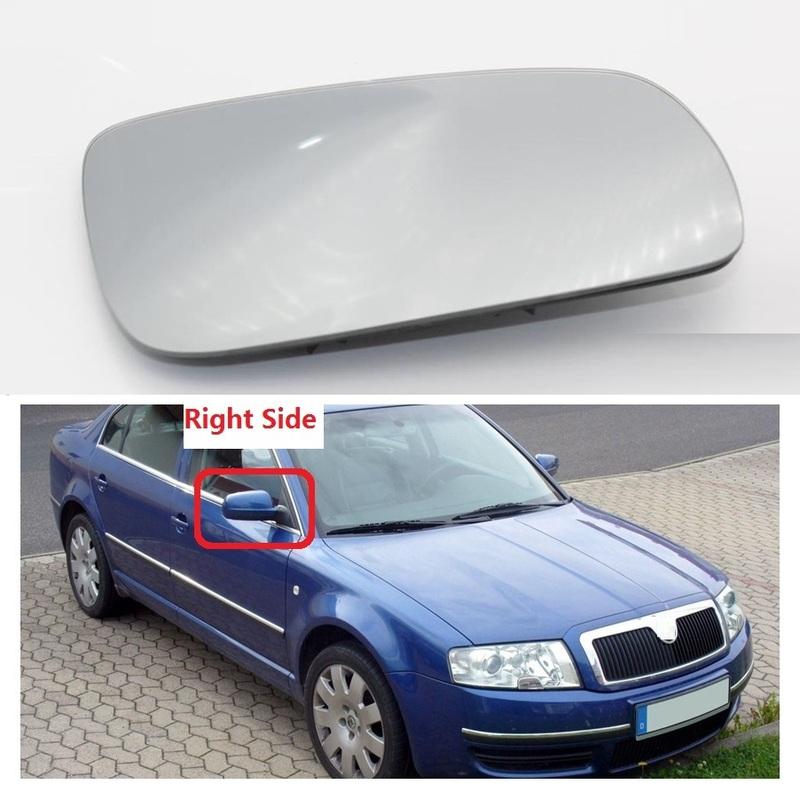

Стекло правого бокового зеркала для Skoda Superb B5 2001 2002 2003 2004 2005 2006 2007 2008 Автостайлинг Боковое зеркало двери Заднее зеркало с подогревом