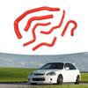 6 Pcs   Coolant Hose Silicone Coolant Transfer Tube Kit for     EK EG B16A B18C B20B 1992 to 2000