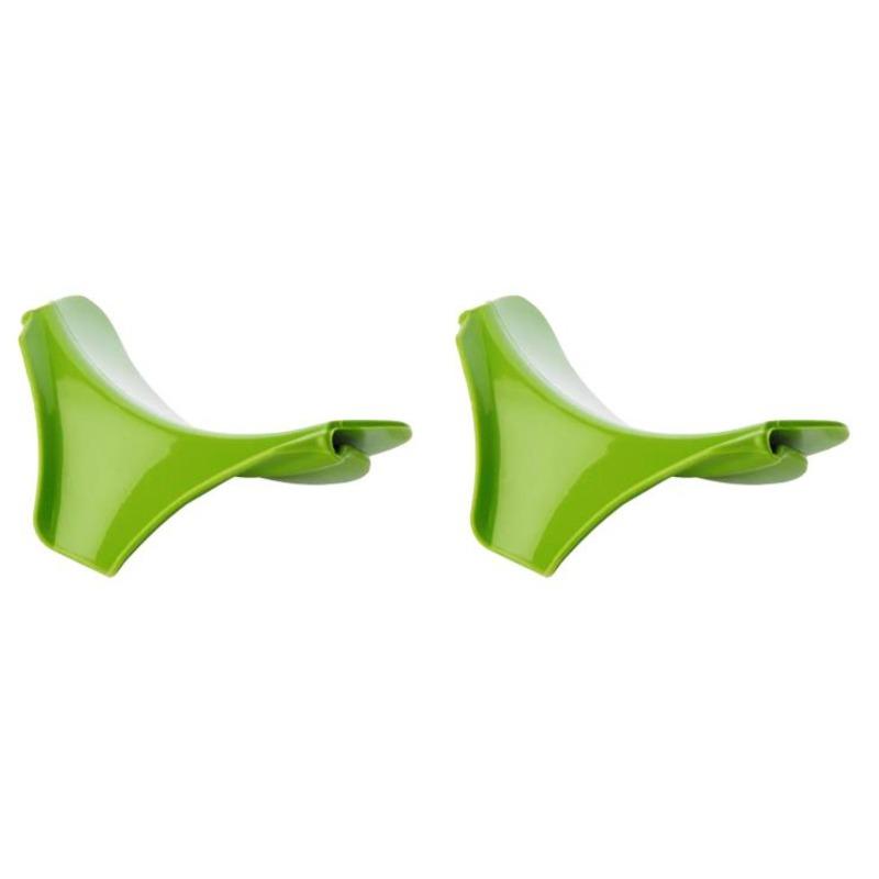 1/3pc Silicone Kitchen Funnel Anti-spill On Pour Soup Spout Funnel Flow Nozzle Pan Leakproof Tool Kitchen Pouring Tools Accessory