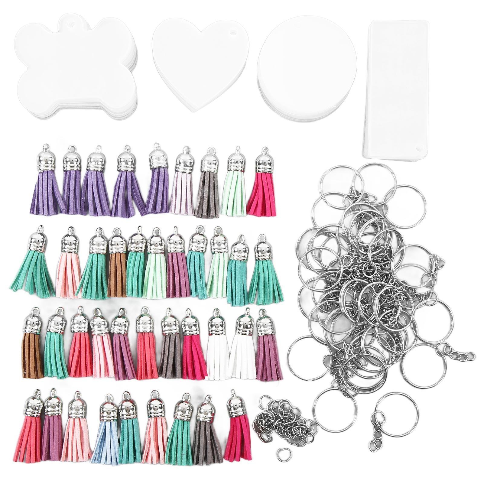 

Набор брелоков сделай сам Акриловые заготовки особой формы Ручная работа Подвески для брелоков Аксессуары для изготовления