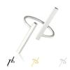 Couple Wedding Cuff Opening Punk Finger Loop Circle Woman Man Girls Lady Jewelry Anti-allergy