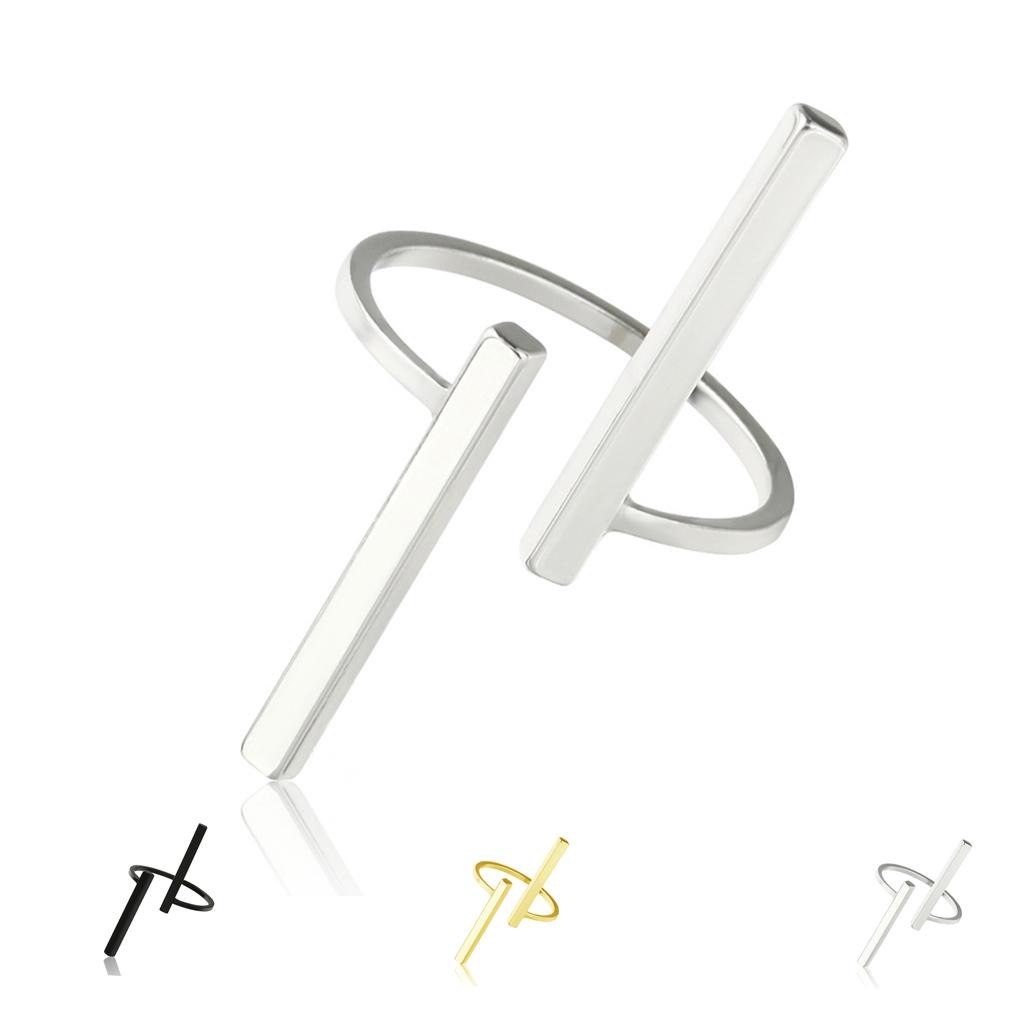 Couple Wedding Cuff Opening Punk Finger Loop Circle Woman Man Girls Lady Jewelry Anti-allergy