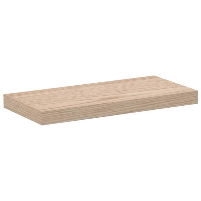 VidaXL Étagère flottante 50x23,5x4 cm bois d'ingénierie, étagère murale, planche d'étagère, étagère murale de salle de bain, 4010685