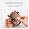 ARCOLO Bifold Wallet with Made in Mustard Women's Clasp, Japan,