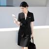 Women's Summer Short-Sleeve Suit for Elegant Professional Look