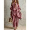 BFCCQB Women's Fashion Casual 3/4 Sleeves V Neck Pants Suits
