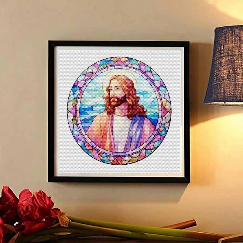 New Arrival 5D DIY Full Circle Diamond Painting "Religious Figures" Embroidery Cross Stitch Home Decor Gift