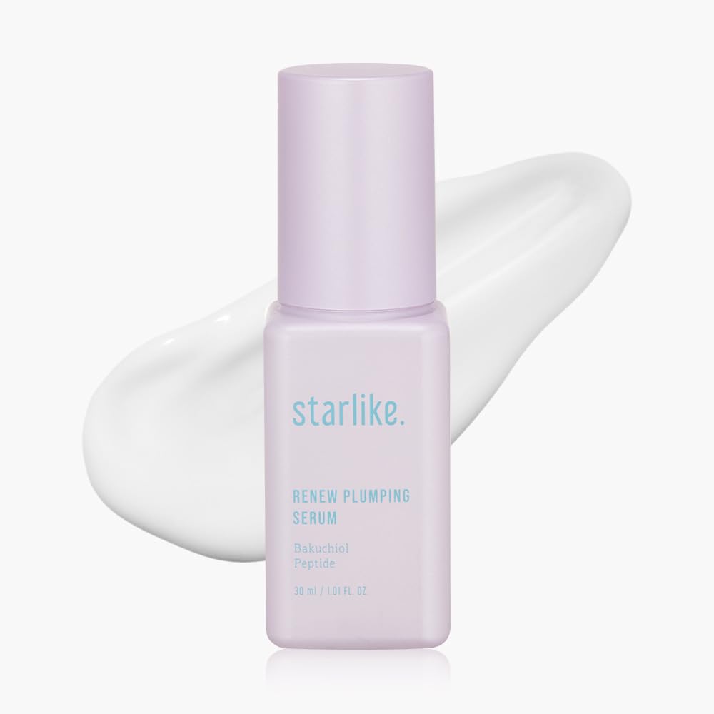 starlike. Starlike Renew Plumping Serum 30ml Beauty Serum Retinol Bakuchiol Peptide Elasticity Smooth Skin Colorless Fragrance-free Sensitive Skin