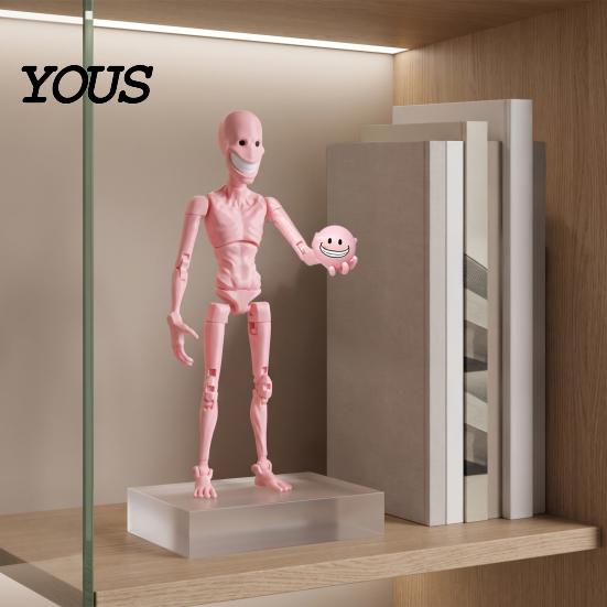 Articulated Horror Toys Figure, 3D Printed Posable Desktop Figurine, Movable Joint Figurines Theme Multi-Jointed Action Figures for Collectors,