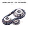 1pcs 20T-30T 06B Industrial Drive Sprocket Wheel 45# Steel Chain Gear 20 21 22 23 24 25 26 27 28 29 30 Teeth Keyway Bore 10-35mm
