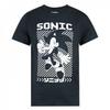 Sonic The Hedgehog Mens Japanese Poster T-Shirt
