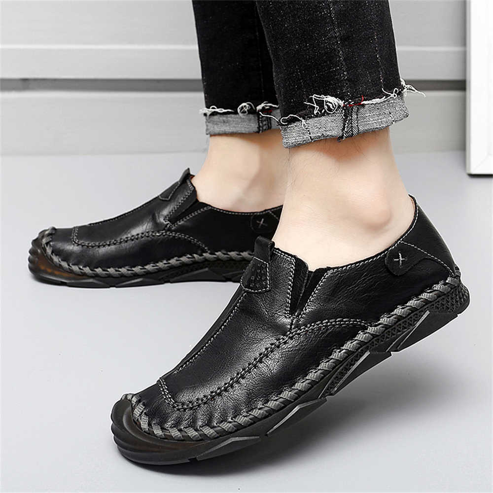 Fashion Cow Leather Soft Sport Shoes Male Basketball Tennis Running Men Shoes Men Sneakers Snekaers Minimalist Models Buy Character