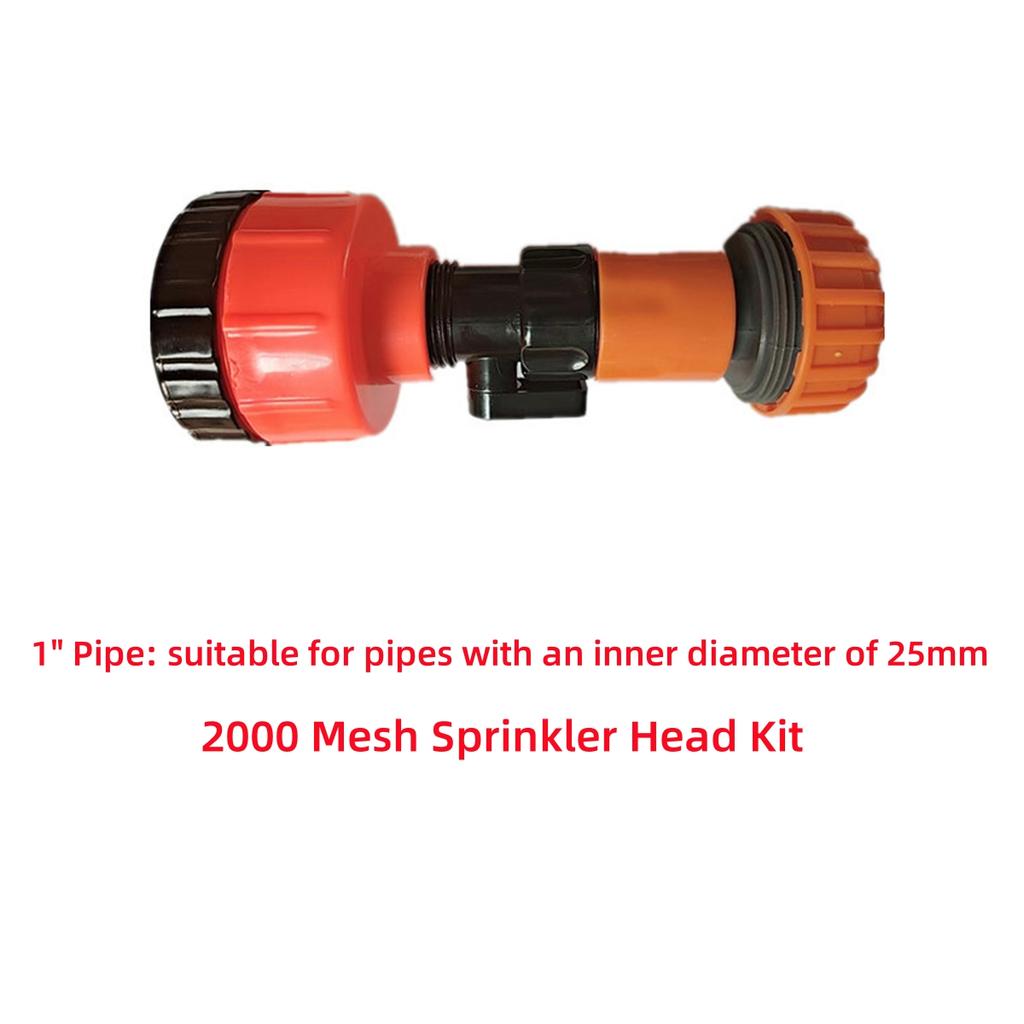 400/1000/2000 Mesh Scattering Sprinkler Flower Bed Lawn Plant Vegetable Irrigation Nozzle 1/2" 3/4" 1" Pipe Watering Equipment