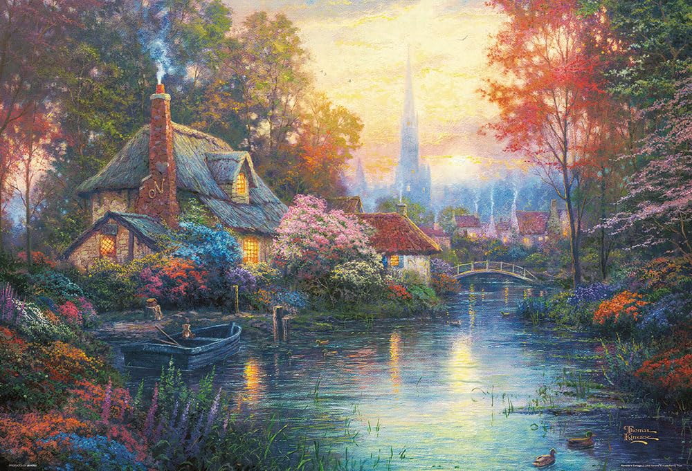 Beverly Jigsaw Cottage In 1000-Piece Puzzle, Flower-Scented (49x72cm) 1000-110 (Made Japan)