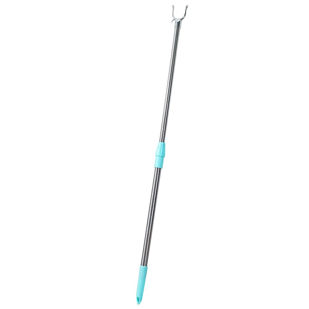 Clothes Reaching Rod Heavy Duty Telescoping Pole For Wardrobe Closet Ceiling Adjustable Retractable Clothesline Stick