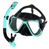 Diving Mask Snorkel Set Professional Tempered Glass Panoramic Diving Set