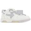 OFF WHITE Out Of Office Low Top Trainers White OMIA189S21LEA0010109