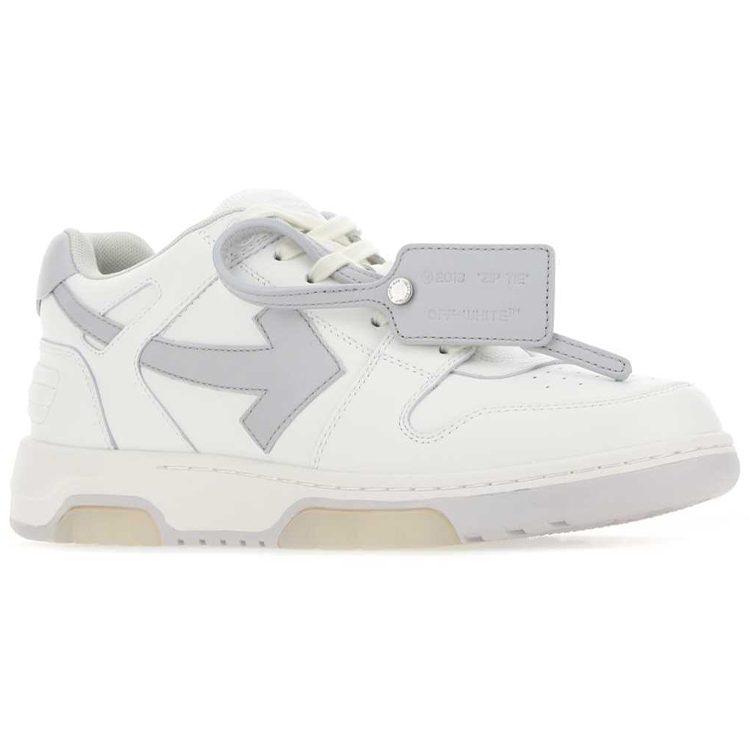 OFF WHITE Out Of Office Low Top Trainers White OMIA189S21LEA0010109