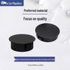 Snap-in Plug 5-50 Hole Cover: Black/White/Gray Plastic Stopper (Full Packaging)