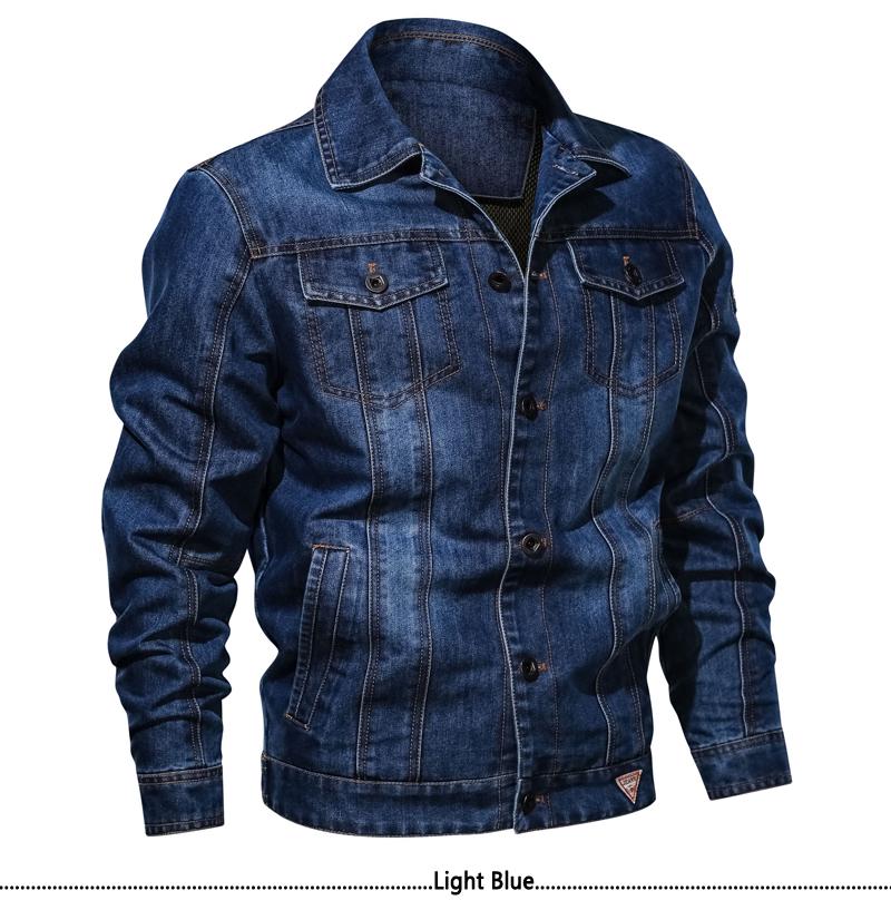 

Джинсовая куртка мужская куртка повседневная куртка-бомбер мужская 6XL