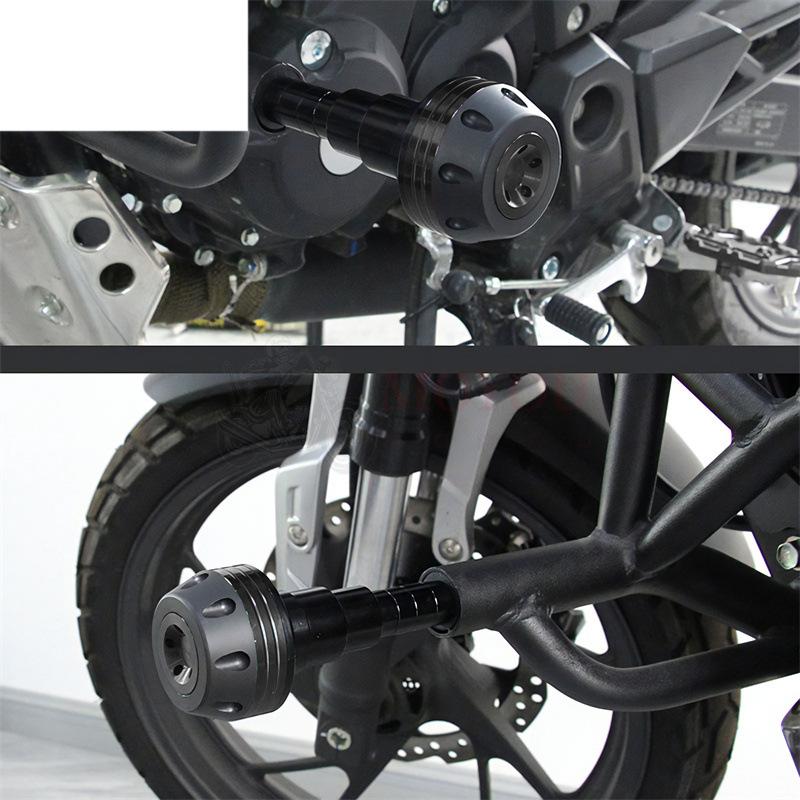 Kryt motoru motocyklu proti pádu a kolizi, ochranný slider