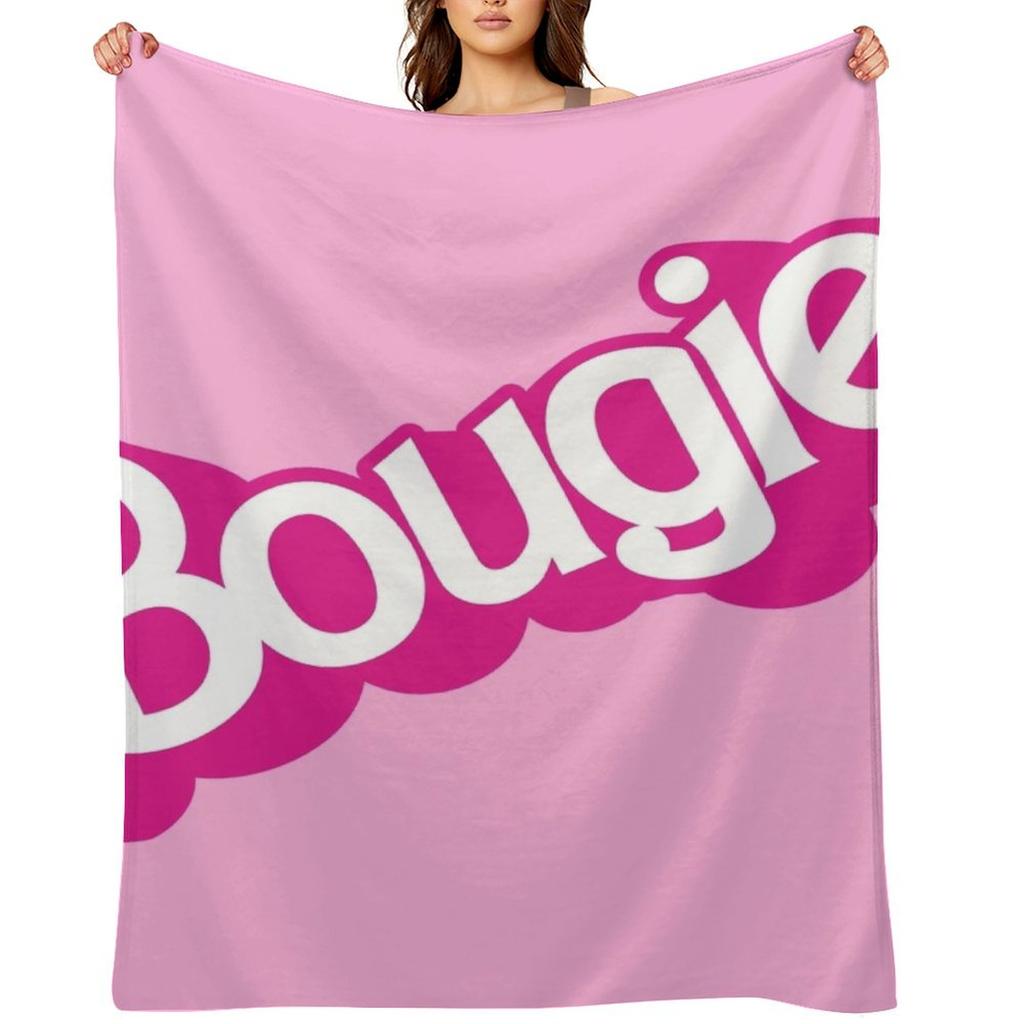 Bougie Throw Blanket Plaid On the Sofa Decoratives Fashion Sofas Soft Plush Plaid Blankets
