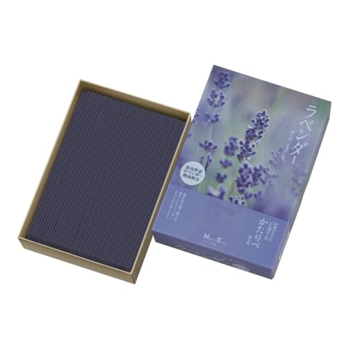 Kataribe Lavender Incense, Large Capacity, Approx. 200g, Nippon Kodo, Low Smoke