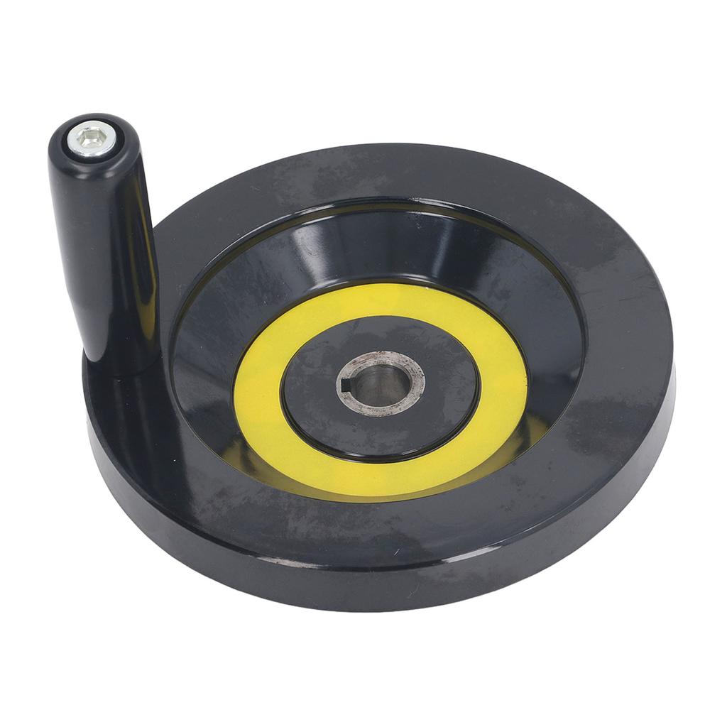 16x160mm Drehbank Handrad mit abnehmbarem Griff Hinteres Wellenhandrad für Fräsen Schleifen