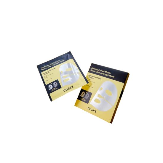 COSRX Advanced Snail Mucin Glass Glow Hydrogel Mask Hydrating & Repairing 3pcs