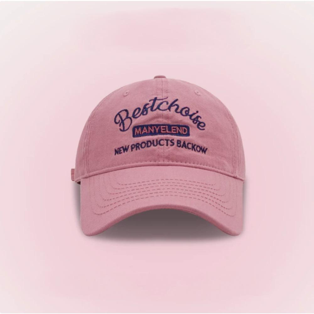 American Retro Soft Embroidered Baseball Cap, Summer Sun Hat For Men Women Face Slim Daily Casual Outdoor Fashion Headwear
