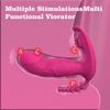 Wearable Sex Toy Vibrator Dildo 3 In 1 Panties Masturbator G Spot Clitoris Stimulator Massager for Women Couples Adults 18