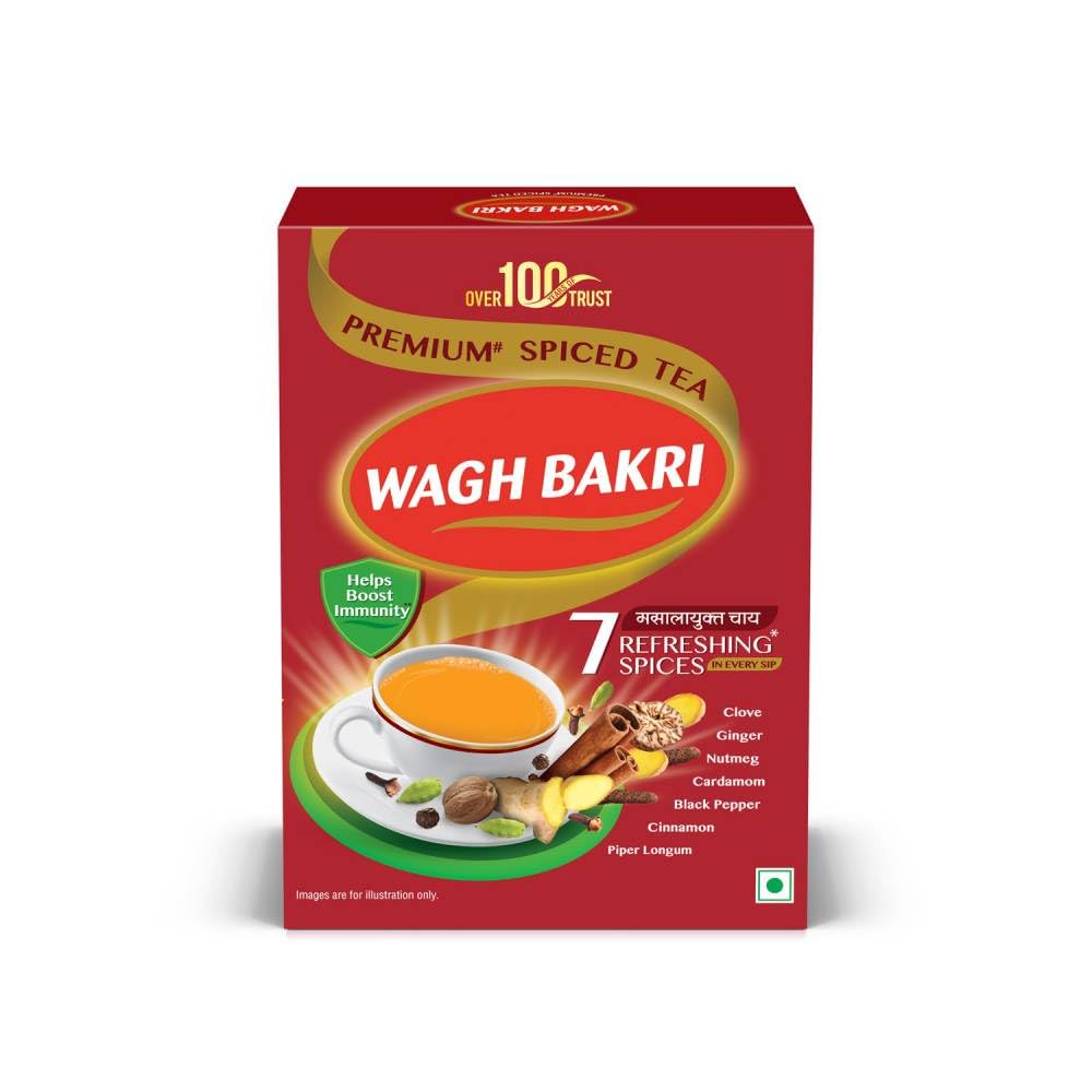 

Wagh Bakri Premium Spiced Tea 500 Gram Pack of 1 | Authentic Oolong Granule Tea with 7 Refreshing Spices