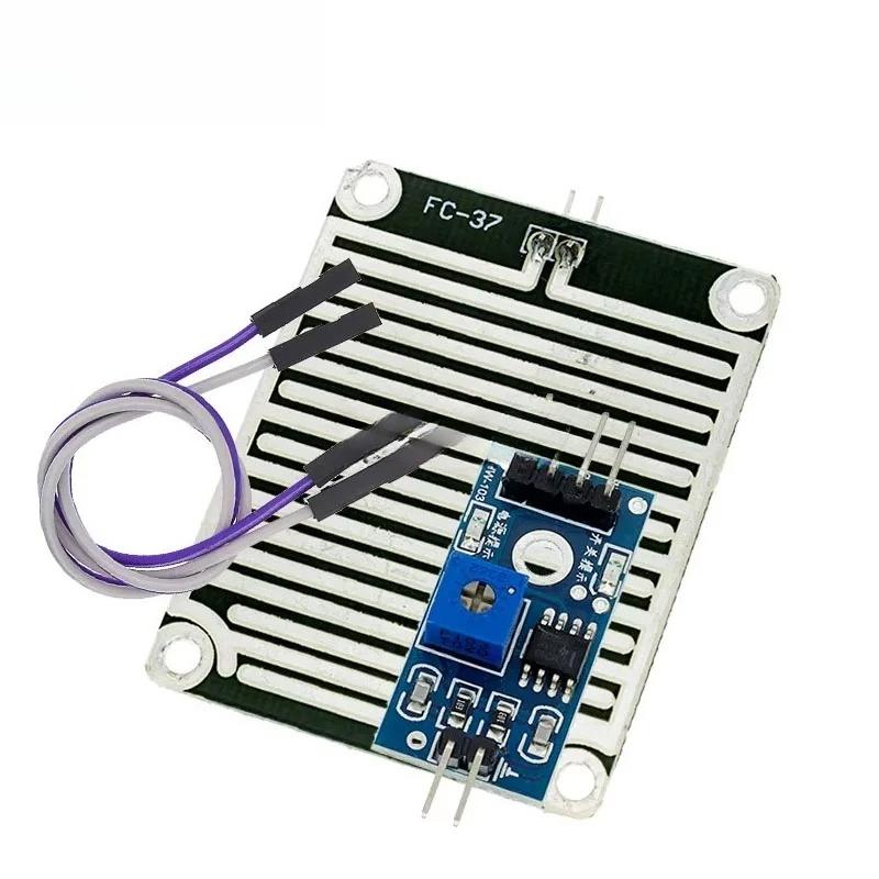 Digital Rain Snow Sensor Module w/Humidity Detection for Arduino ESP32 Raspberry Pi Weather Station DIY