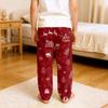 Children's Soft Comfortable Pyjama Bottoms Casual  Christmas Print Home Pants