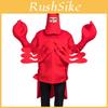 Unique Red Lobster Performance Costume Bright Cosplay Outfit For Halloween And Themed Celebrations