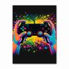 Colorful Game Controller Wall Art Poster Prints Nordic Aesthetic Picture Canvas Painting Gaming Boy Room Home Decoration