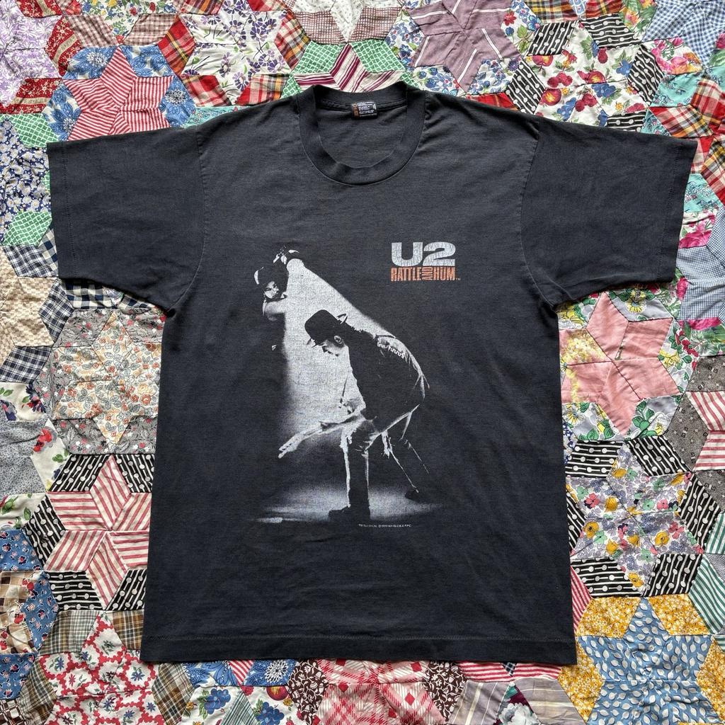 Vintage U2 Battle And Hum T-Shirt Large Unisex T-Shirt