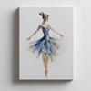 The Elegance of the Ballerina's Dance The Elegance of the Ballerina's Dance, 30X40 Cm, Without Frame, Premium Canvas On Stretcher
