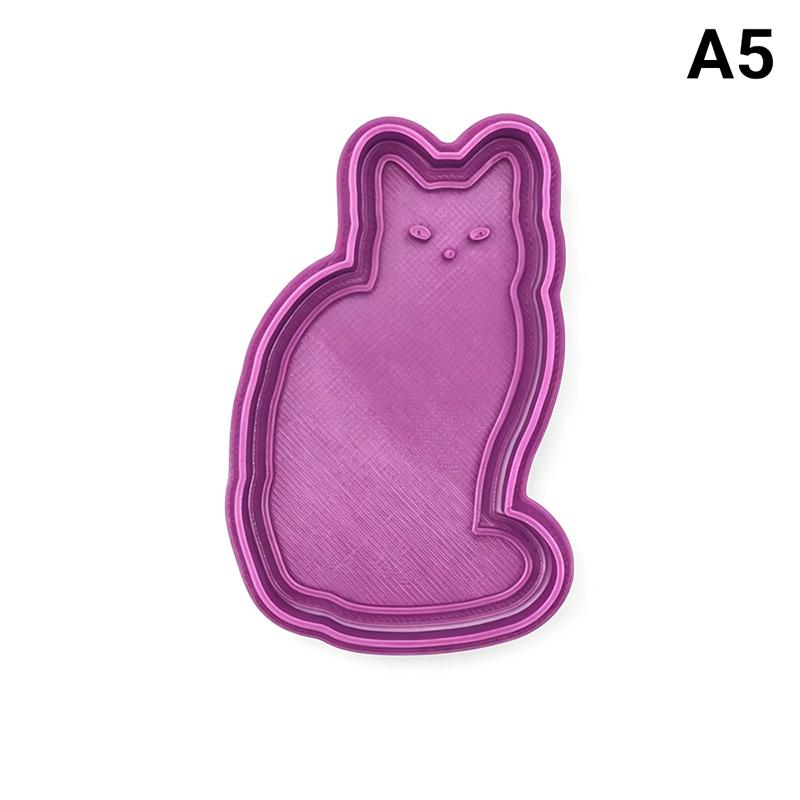 Halloween Baking Molds Magic Potion Bottle Cookie Cutters Spooky Shapes Food Grade for Home DIY Halloween Party Treats Baking A5
